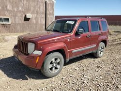 Salvage cars for sale at Rapid City, SD auction: 2008 Jeep Liberty Sport