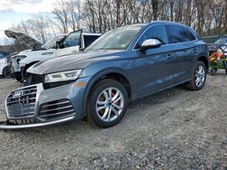 Salvage cars for sale at Candia, NH auction: 2018 Audi SQ5 Premium Plus