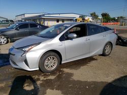 Salvage cars for sale from Copart San Diego, CA: 2018 Toyota Prius