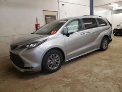 Salvage cars for sale at Ham Lake, MN auction: 2021 Toyota Sienna XLE