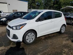 Salvage cars for sale from Copart Austell, GA: 2016 Chevrolet Spark LS