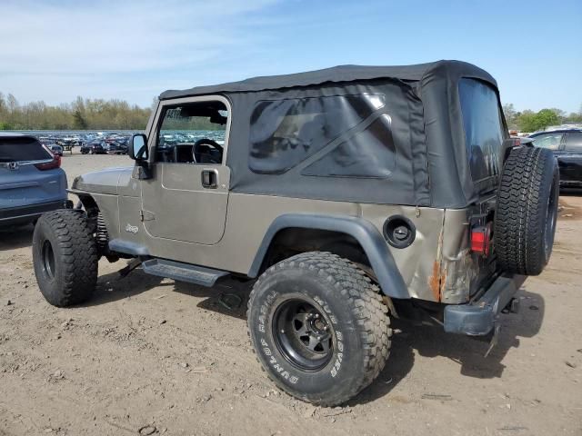 2004 Jeep Wrangler / TJ Sport