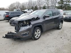 Salvage cars for sale from Copart North Billerica, MA: 2018 Jeep Compass Latitude