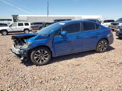 Salvage cars for sale from Copart Phoenix, AZ: 2013 Honda Civic EX