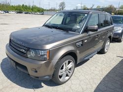 Land Rover Range Rover salvage cars for sale: 2013 Land Rover Range Rover Sport HSE Luxury