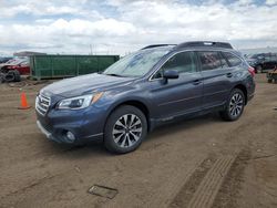 Salvage cars for sale at Brighton, CO auction: 2017 Subaru Outback 3.6R Limited