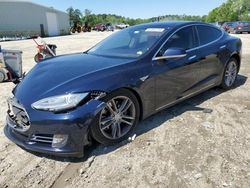 Vehiculos salvage en venta de Copart Hampton, VA: 2015 Tesla Model S 60