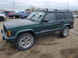 Jeep Cherokee salvage cars for sale: 2000 Jeep Cherokee Classic