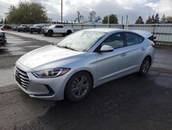 Salvage cars for sale from Copart Woodburn, OR: 2018 Hyundai Elantra SEL