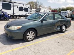 Salvage cars for sale at Rogersville, MO auction: 2004 Toyota Camry LE