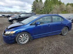 Salvage cars for sale from Copart Ontario Auction, ON: 2007 Honda Civic LX