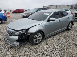 KIA Optima Hybrid salvage cars for sale: 2015 KIA Optima Hybrid