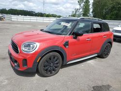 Salvage cars for sale at Dunn, NC auction: 2021 Mini Cooper Countryman ALL4