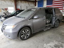 Salvage cars for sale at Helena, MT auction: 2014 Honda Odyssey Touring