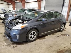 Salvage cars for sale from Copart Lansing, MI: 2013 Toyota Prius
