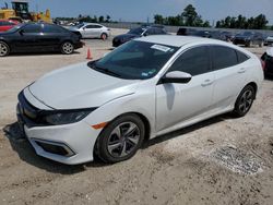 Carros salvage sin ofertas aún a la venta en subasta: 2020 Honda Civic LX