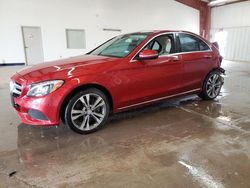 Salvage cars for sale at Mercedes, TX auction: 2016 Mercedes-Benz C 300 4matic