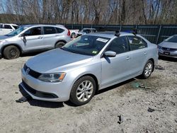 Salvage cars for sale at Candia, NH auction: 2012 Volkswagen Jetta SE