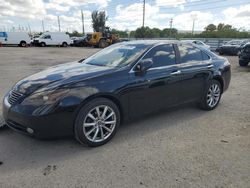 Salvage cars for sale from Copart Miami, FL: 2009 Lexus ES 350