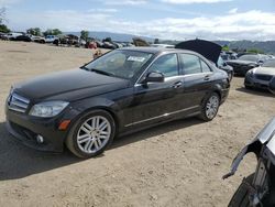 Salvage cars for sale from Copart San Martin, CA: 2009 Mercedes-Benz C300
