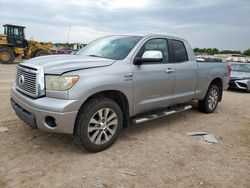 Salvage cars for sale from Copart Oklahoma City, OK: 2007 Toyota Tundra Double Cab Limited