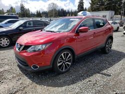 Salvage cars for sale at Graham, WA auction: 2017 Nissan Rogue Sport S