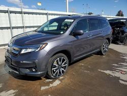 Salvage cars for sale at Littleton, CO auction: 2022 Honda Pilot Touring