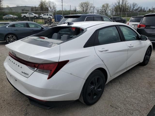 2023 Hyundai Elantra Blue