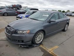 Salvage cars for sale at Grand Prairie, TX auction: 2007 Volvo S80 3.2