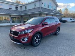 KIA Sorento EX Vehiculos salvage en venta: 2017 KIA Sorento EX