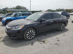 Salvage cars for sale at Orlando, FL auction: 2017 Honda Accord Hybrid