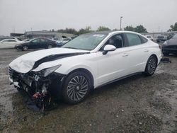 Salvage cars for sale at Sacramento, CA auction: 2023 Hyundai Sonata Hybrid