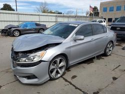 Salvage Cars with No Bids Yet For Sale at auction: 2016 Honda Accord EXL