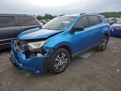 Salvage cars for sale at Cahokia Heights, IL auction: 2017 Toyota Rav4 LE