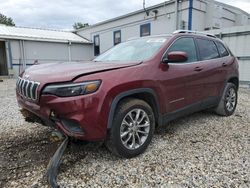 Jeep salvage cars for sale: 2019 Jeep Cherokee Latitude Plus