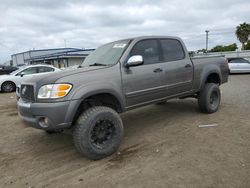 Salvage cars for sale from Copart San Diego, CA: 2004 Toyota Tundra Double Cab SR5