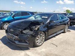 Salvage cars for sale from Copart Grand Prairie, TX: 2015 Hyundai Sonata Sport