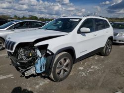 Salvage cars for sale at Cahokia Heights, IL auction: 2021 Jeep Cherokee Limited