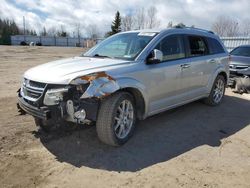 Salvage cars for sale from Copart Bowmanville, ON: 2011 Dodge Journey R/T
