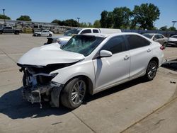 Salvage cars for sale from Copart Sacramento, CA: 2016 Toyota Camry LE