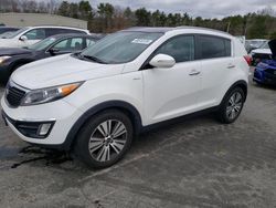 Salvage cars for sale at Exeter, RI auction: 2016 KIA Sportage EX
