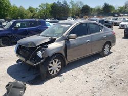 Salvage cars for sale at Madisonville, TN auction: 2017 Nissan Versa S