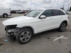 Salvage cars for sale from Copart Rancho Cucamonga, CA: 2019 Mercedes-Benz GLC 300
