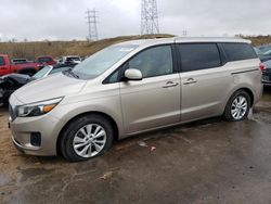 Salvage cars for sale at Littleton, CO auction: 2015 KIA Sedona LX