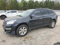 Salvage cars for sale at Gainesville, GA auction: 2014 Chevrolet Traverse LT