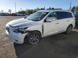 Salvage cars for sale at Denver, CO auction: 2015 Infiniti QX60