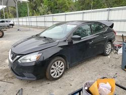 Salvage cars for sale from Copart Savannah, GA: 2017 Nissan Sentra S