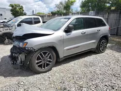 Jeep Grand Cherokee salvage cars for sale: 2020 Jeep Grand Cherokee Trailhawk