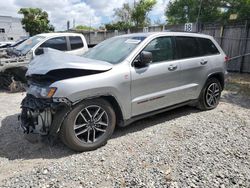 Jeep salvage cars for sale: 2020 Jeep Grand Cherokee Trailhawk