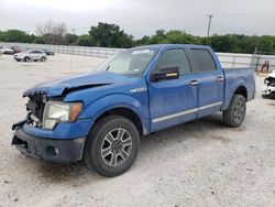 Salvage trucks for sale at San Antonio, TX auction: 2013 Ford F150 Supercrew